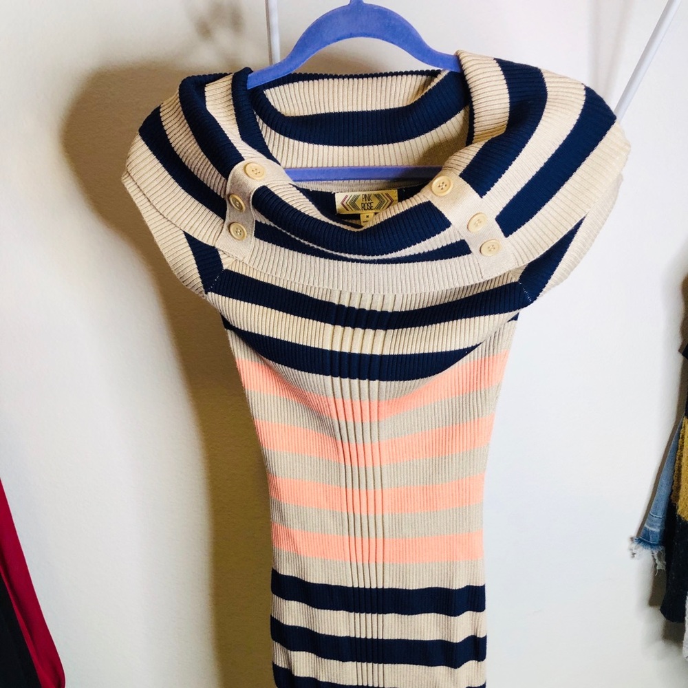 Striped color dress